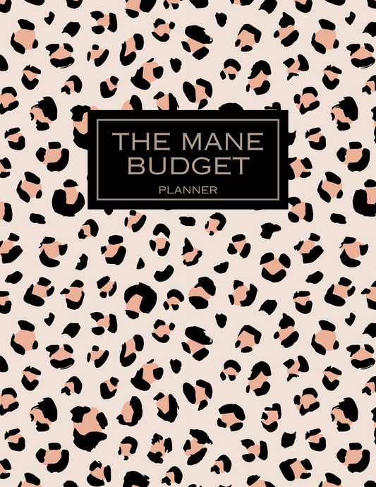 The Mane Budget - 12 Month Budgeting Planner PDF